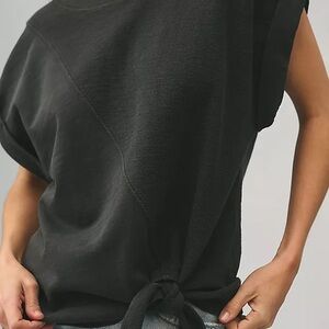 NWT Anthropologie Pilcro Tie-Front Tee